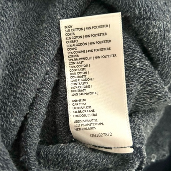 🍒NWT Free People We The Free SYDNEY Graphic Camden. Blue. Size: XS - Picture 10 of 12